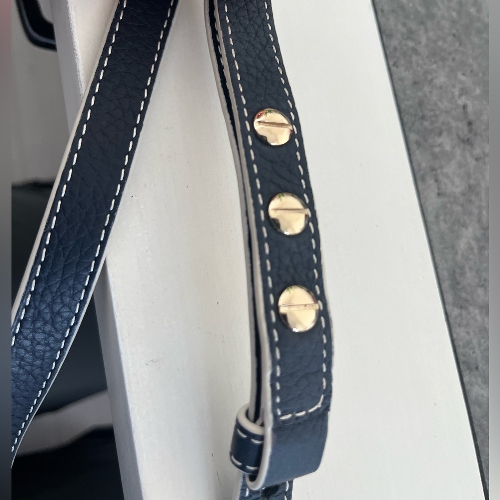 Navy Strathberry strap from Osette Midi